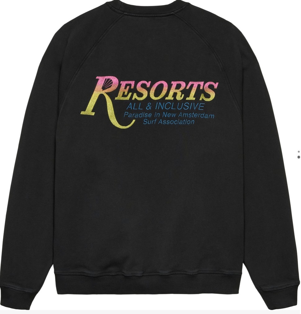 NEW AMSTERDAM RESORTS  CREWNECK Größe: XL Farbe: BLACK