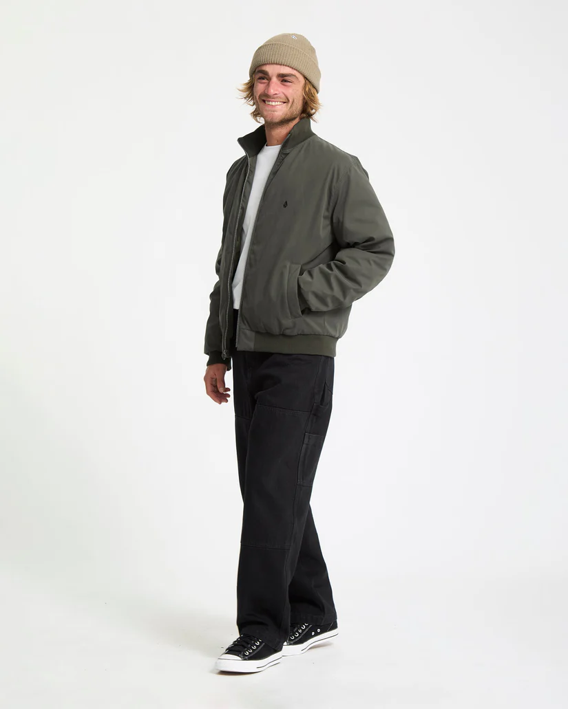 VOLCOM DAMERMAN JACKET Größe: XL Farbe: Schwarz