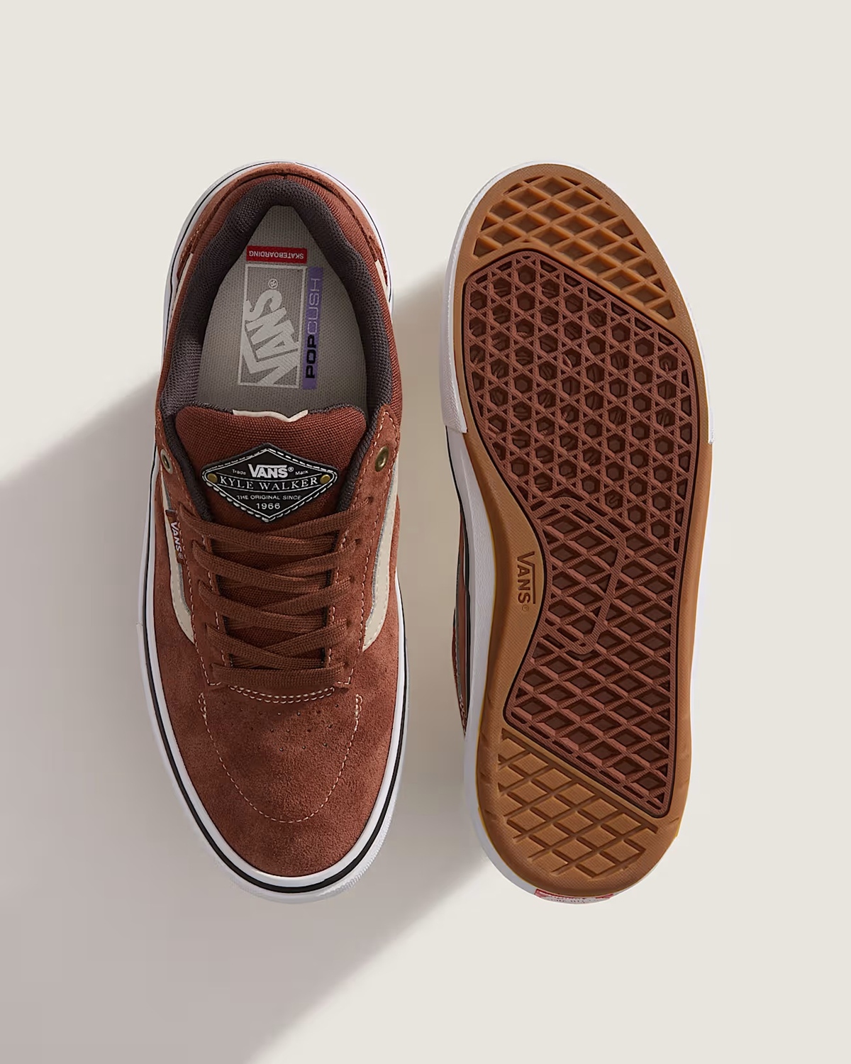 VANS SKATE KYLE WALKER Größe: 46 Farbe: TORTOISE