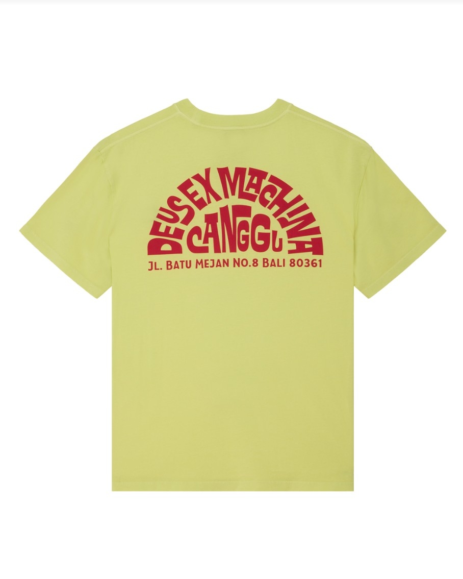 DEUS CANGGU TEE Größe: M Farbe: YELLOW