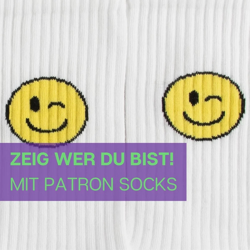PATRON ZWINKERSMILE Größe: 41-46 Farbe: WEISS Gelb