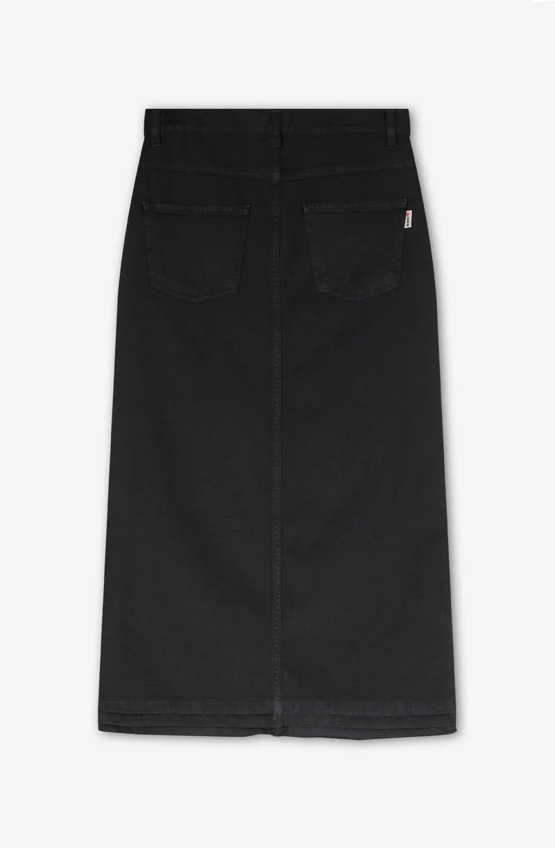 KAOTIKO LONG DENIM SKIRT