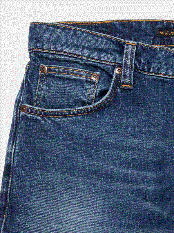 NUDIE JEANS SOLID OLLIE Größe: 34 Länge: 32 Farbe: W.BLUE