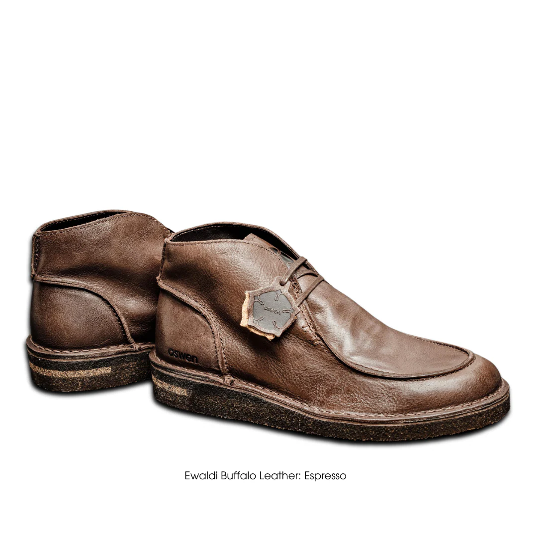 OSWEN EWALDI BUFFALO LEATHER Größe: 43 Farbe: ESPRESSO