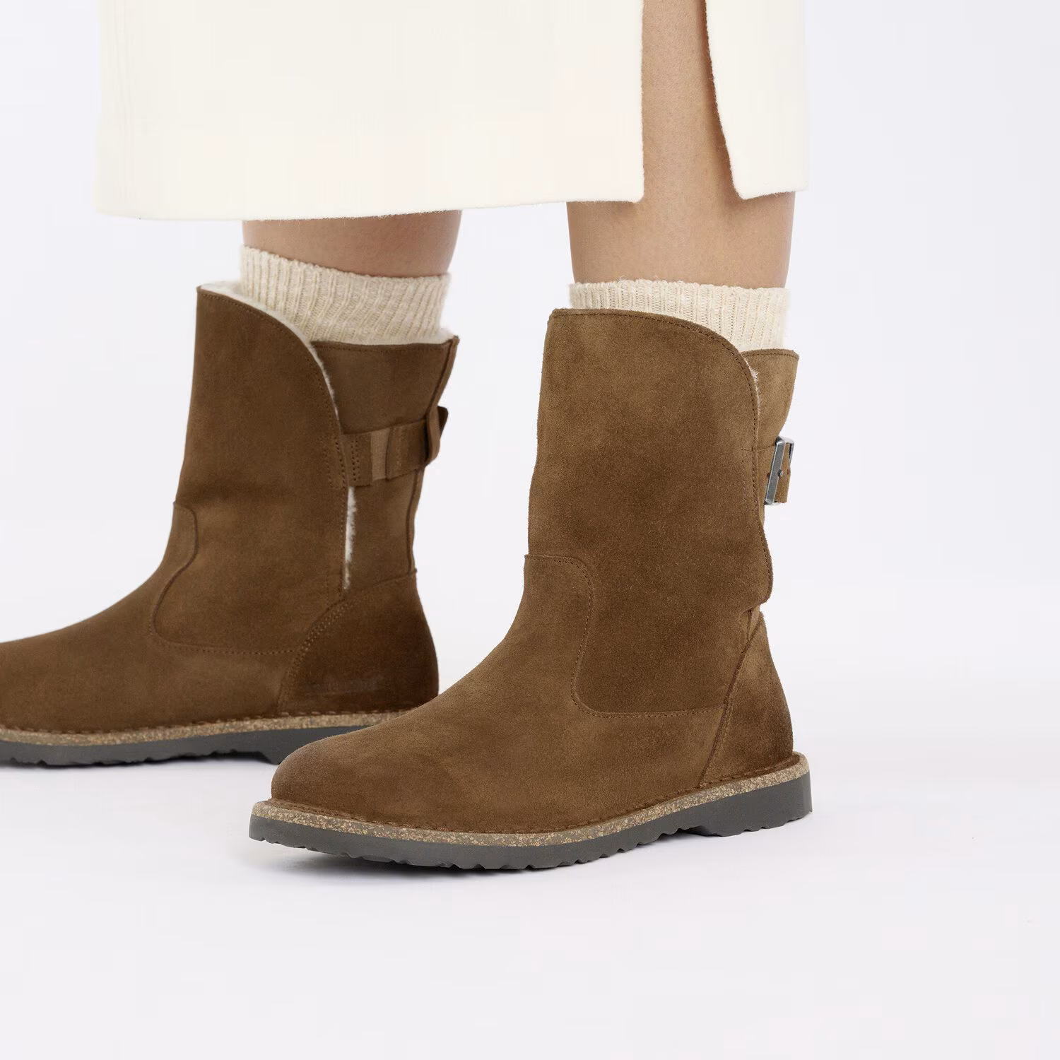BIRKENSTOCK UPPSALA SHEARLING LEVE Größe: 40 Farbe: D.TEA