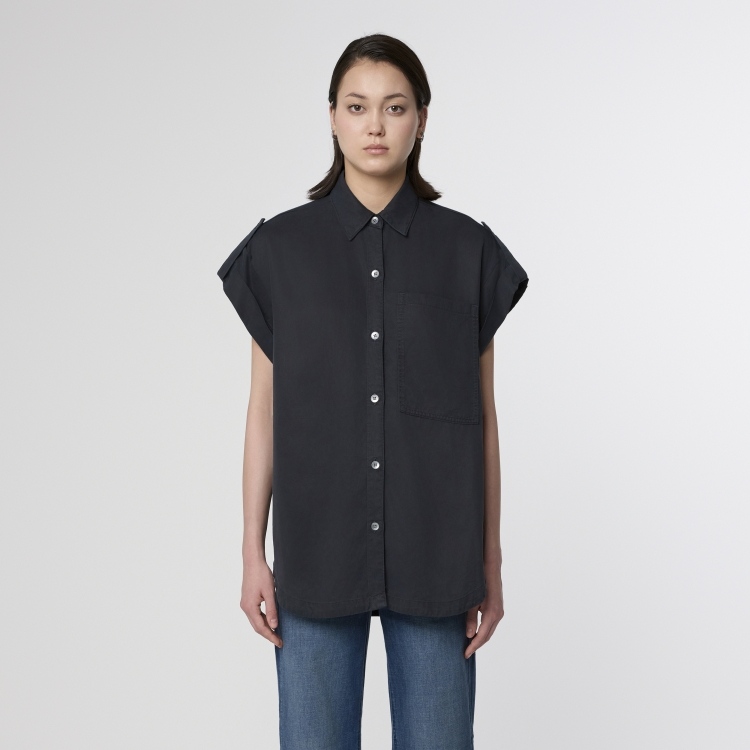 DAWN AIR OVERSIZE SHIRT TENCEL