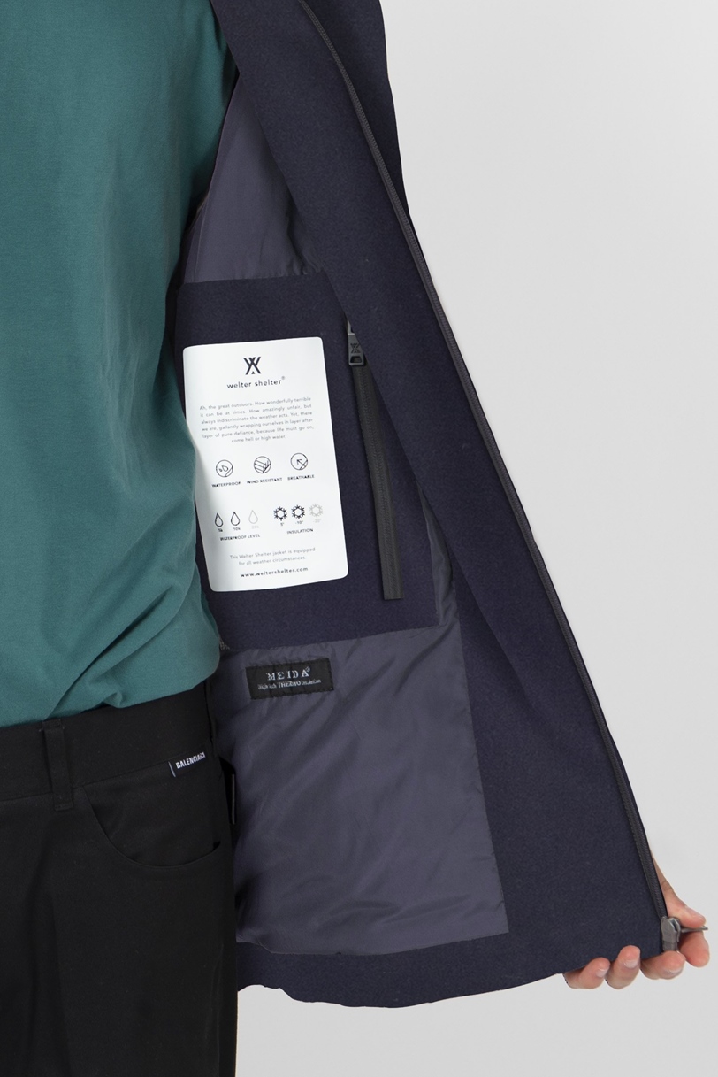 WELTER SHELTER SHIRT JACKET Größe: M Farbe: NAVY