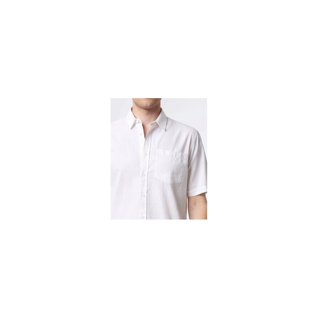 CLEANCUT COPENHAGEN LUCA SHIRT SS Größe: XL Farbe: WHITE