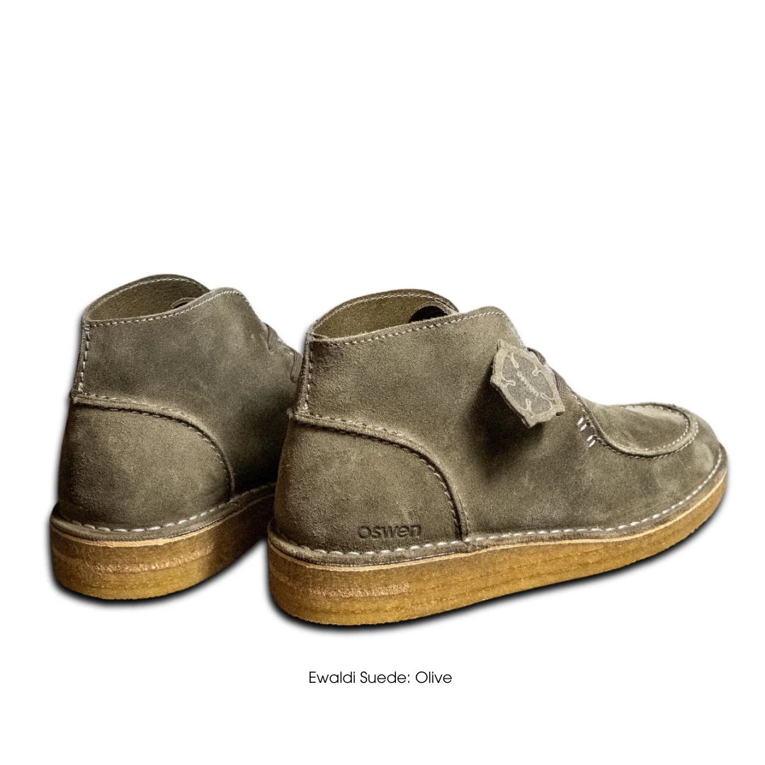 OSWEN EWALDI SUEDE OLIVE Größe: 43 Farbe: OLIVE