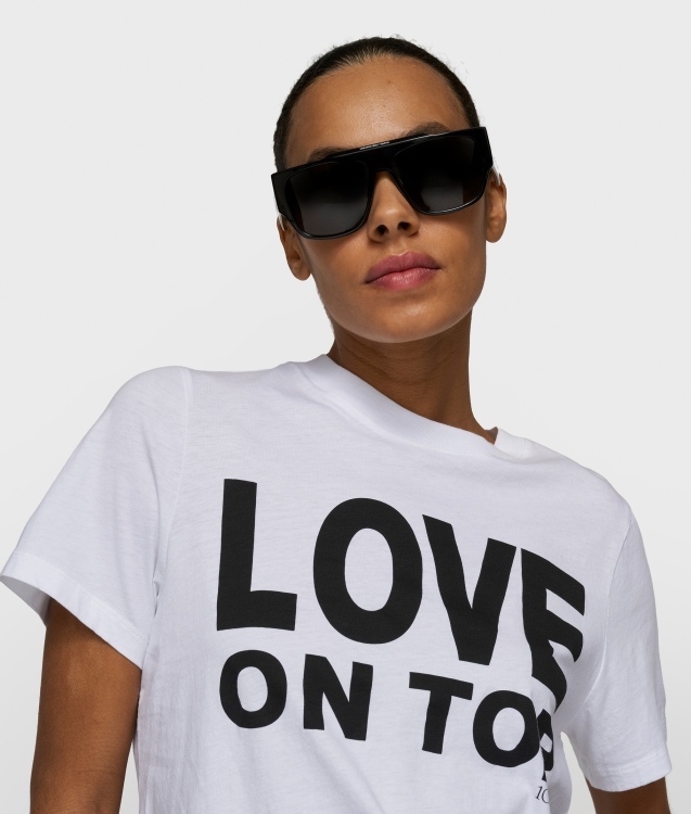 10DAYS LOVE PETITE TEE Größe: M Farbe: WHITE
