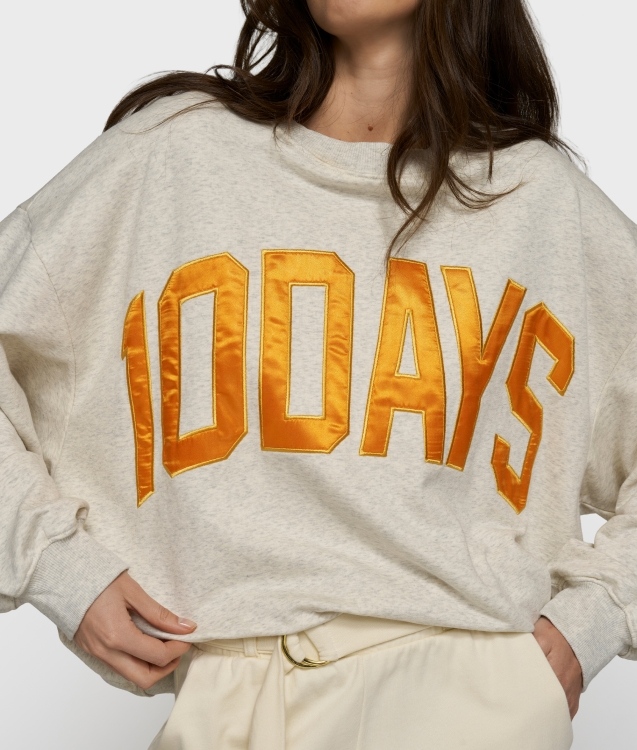 10DAYS SWEATER 10DAYS Größe: XXS Farbe: S.WHITE