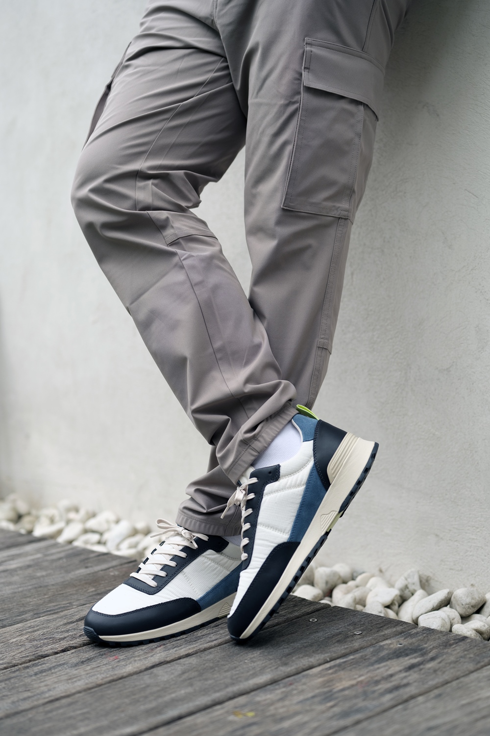 CLAE CHINO Größe: 46 Farbe: Navy/Off-W