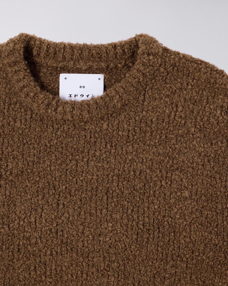 EDWIN DUN TEXTED SWEATER
